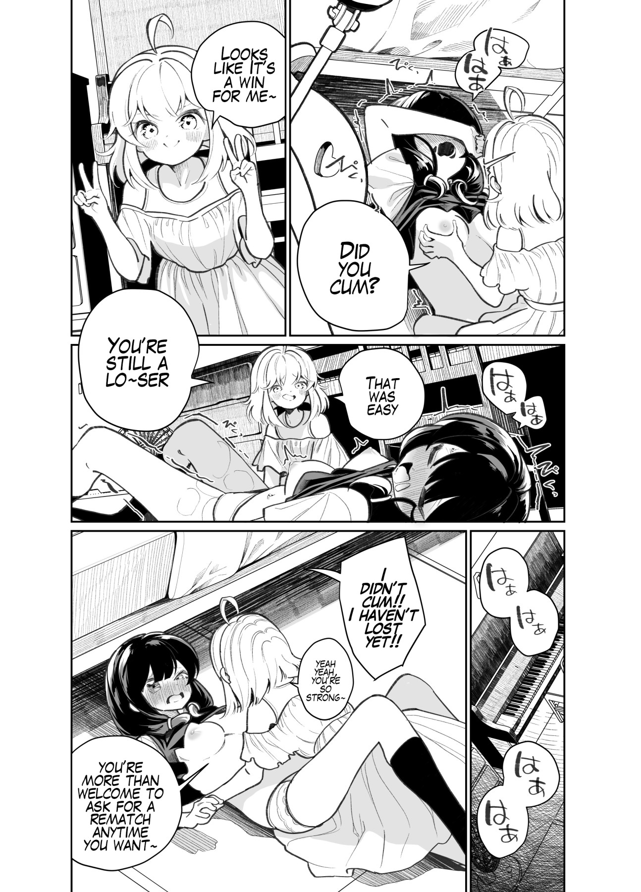 Hentai Manga Comic-I Wanna Win Against that Little Bitch-Read-14